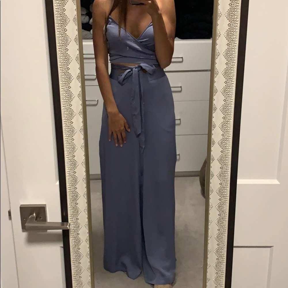 Express Two Piece Set - pants and crop top